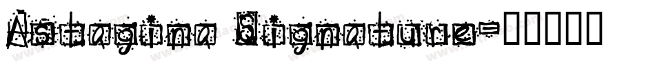 Astagina Signature字体转换